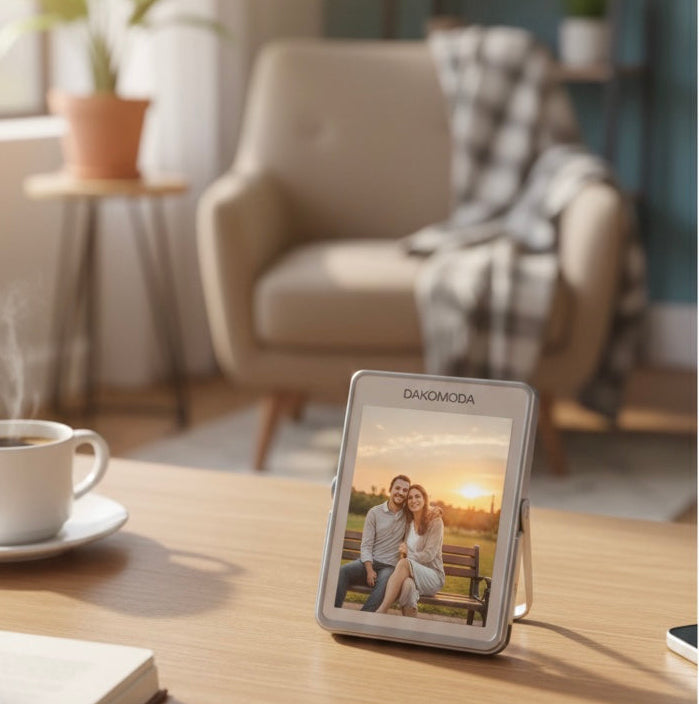 MemoryCharge Power Bank – Portable Charger with Photo Display